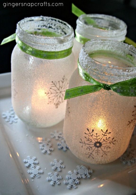 Winter Jar Lights