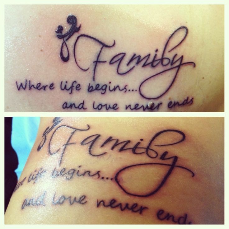 Mother and Daughter Tattoos/pinterest