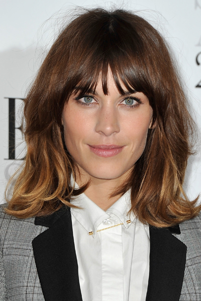 Alexa Chung Ombre Long Bob