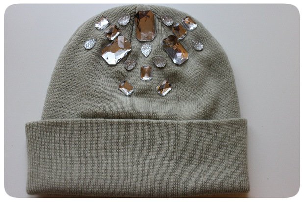 Beanie Hat with Stones