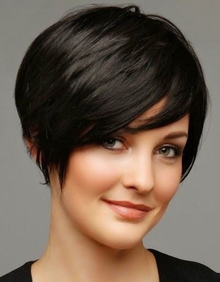 Black Short Hairstyle for Thin Hair