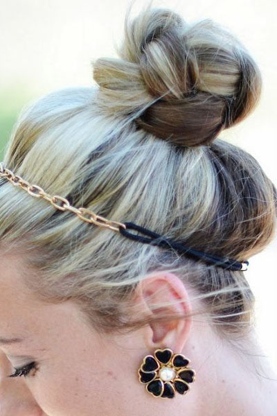 Braided Top Knot