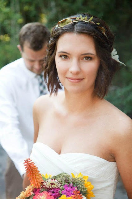 Bridal Wreath Hair