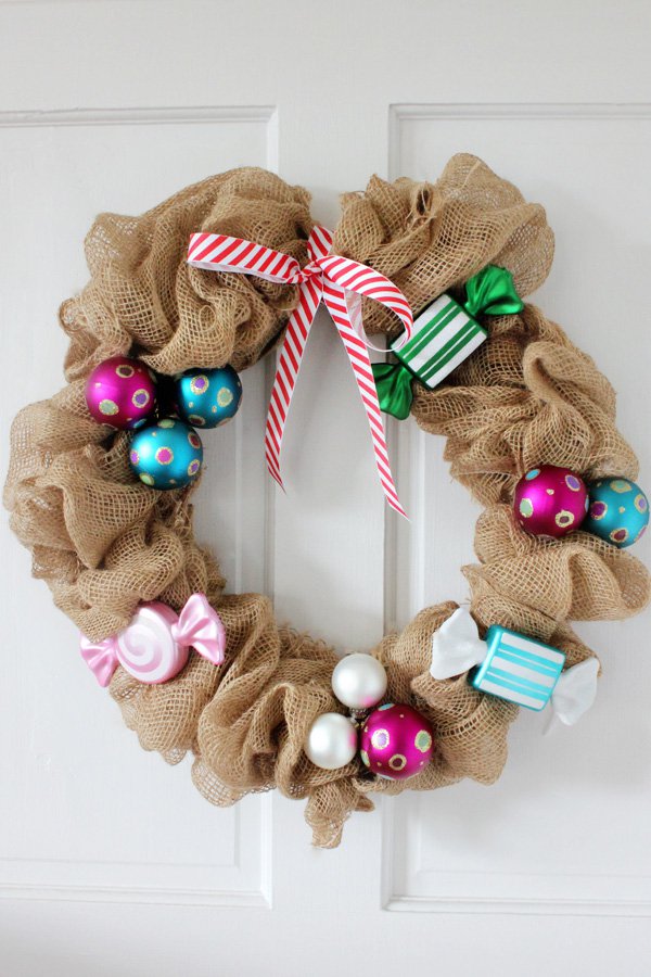 Burlap Wreath