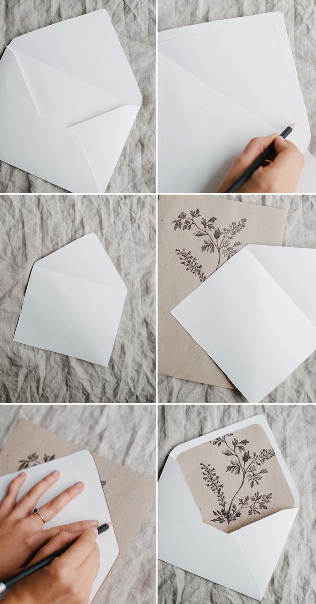 DIY Rustic Invitation