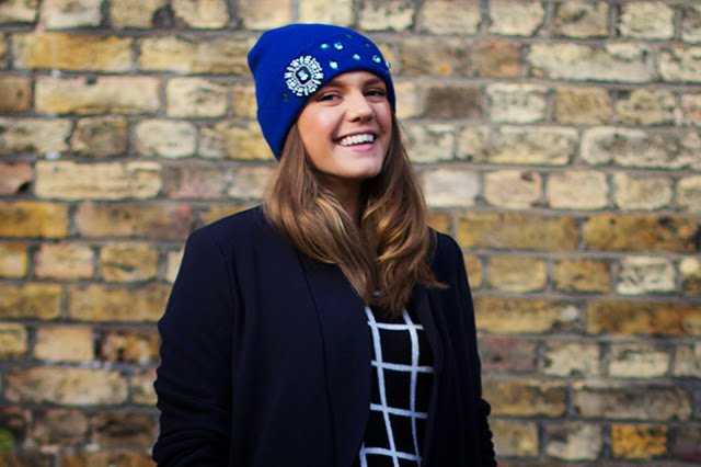 Embellished Beanie Hat