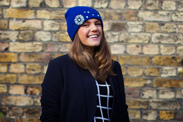 Embellished Beanie Hat