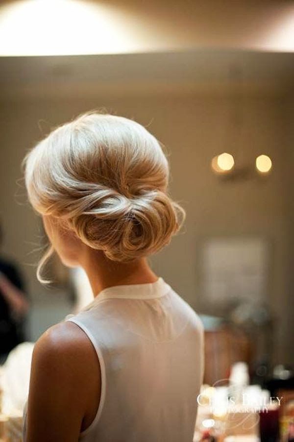 Fabulous Wedding Low Bun Hairstyle