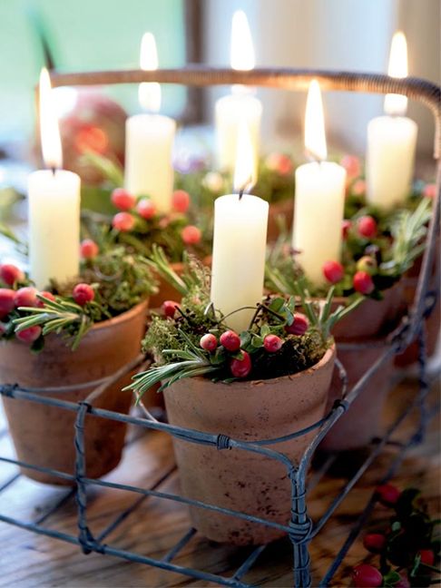 Fall Candle Holder