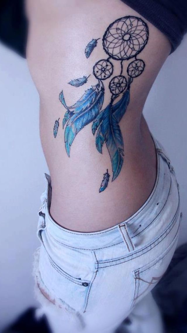 Feather Dreamcatcher Tattoo