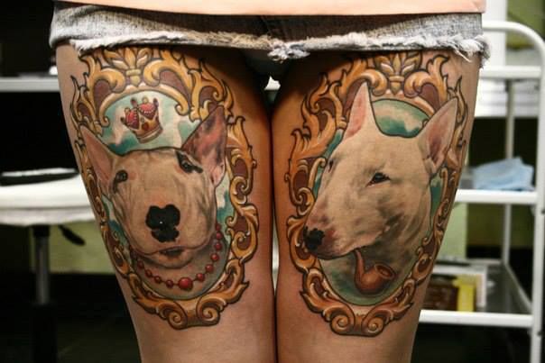 Funny Dog Tattoo