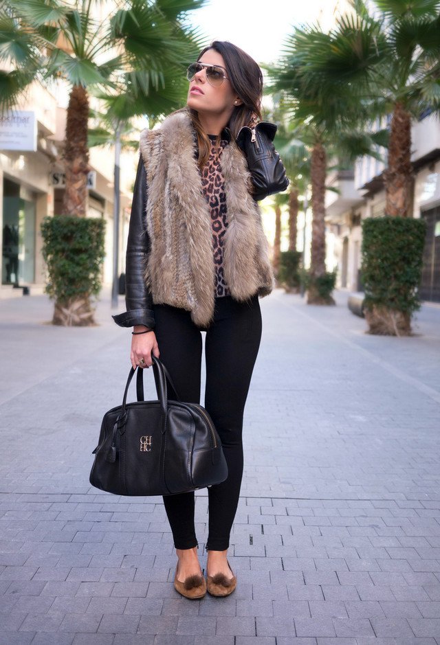 Fur Vest for Winter 2015