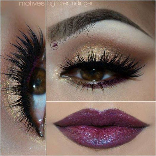 Glitter Eye Makeup Idea for 2015