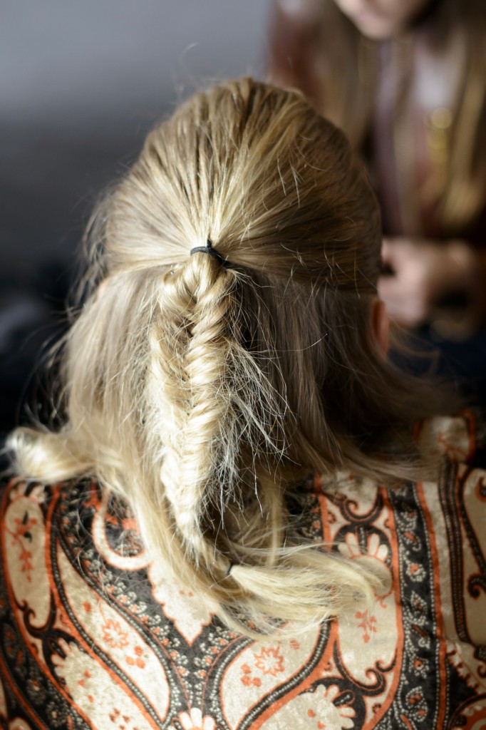 Half-Up Fishtail