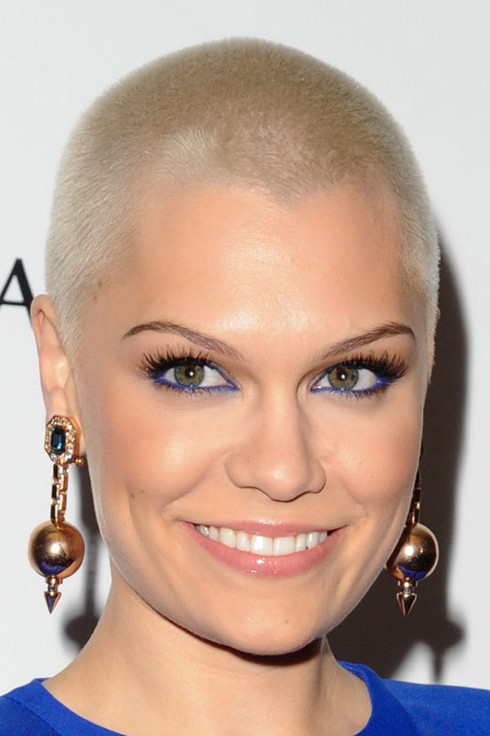 Jessie J Short Buzz Cut for Women