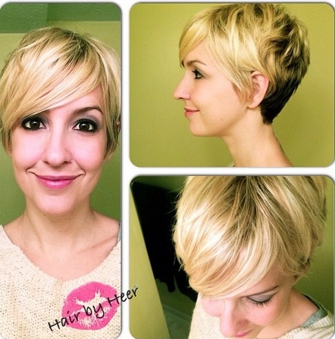 Layered Pixie Haircut for Thin Hair