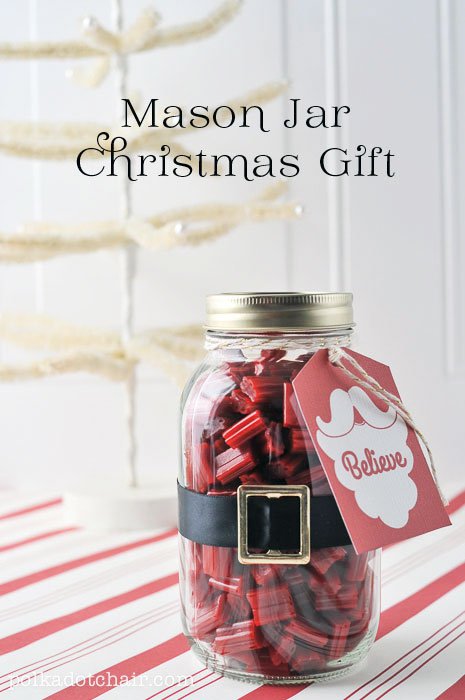 Mason Jar Christmas Gift