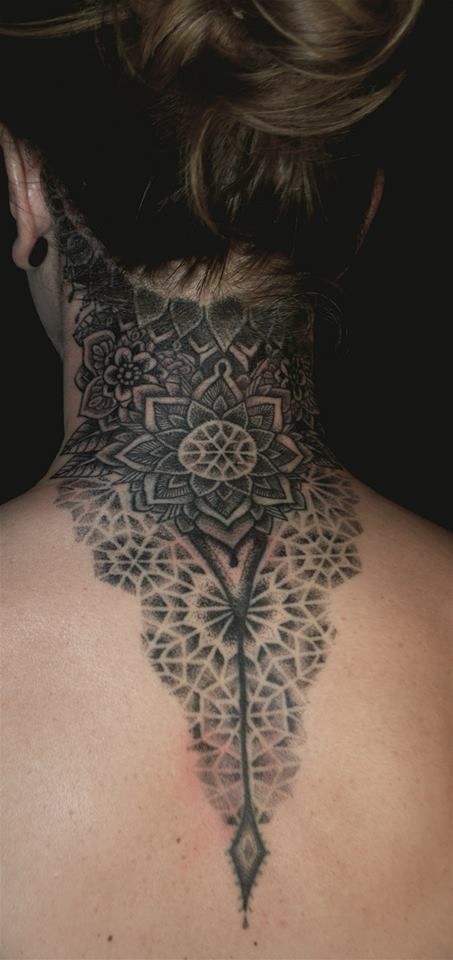 Neck Tattoo