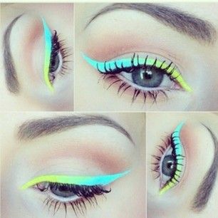 Neon Ombre Eyeliner