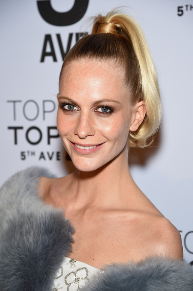 Poppy Delevingne High Ponytail