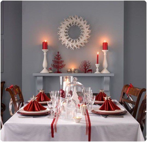 Pretty Christmas Table