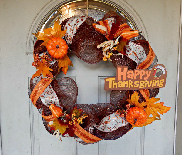 Pumpkin Wreath