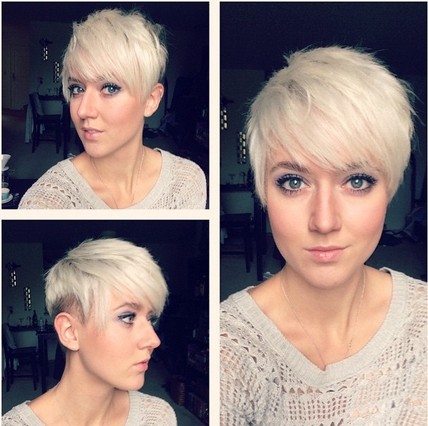 Shaved Pixie Haircut for Short Hair