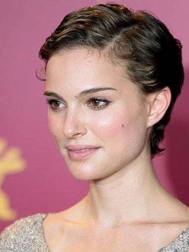 Short Cropped Hair for Natalie Portman Hairstyles