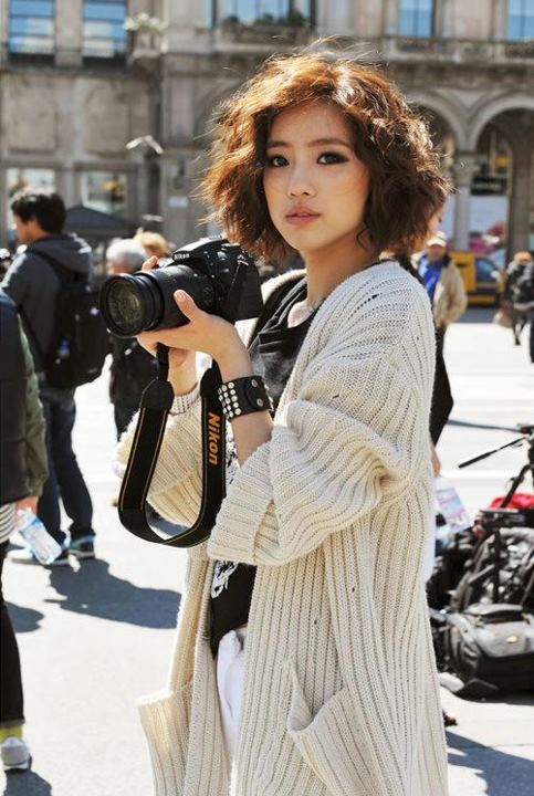 Asian Short Curly Hair