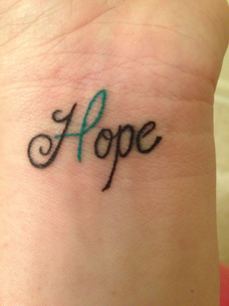 10 Best Hope Tattoo Designs Pretty Designs