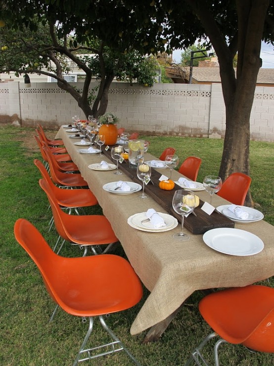 Simple Thanksgiving Table