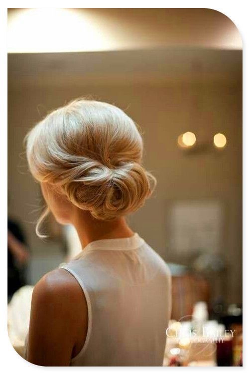 Simple Wedding Updo