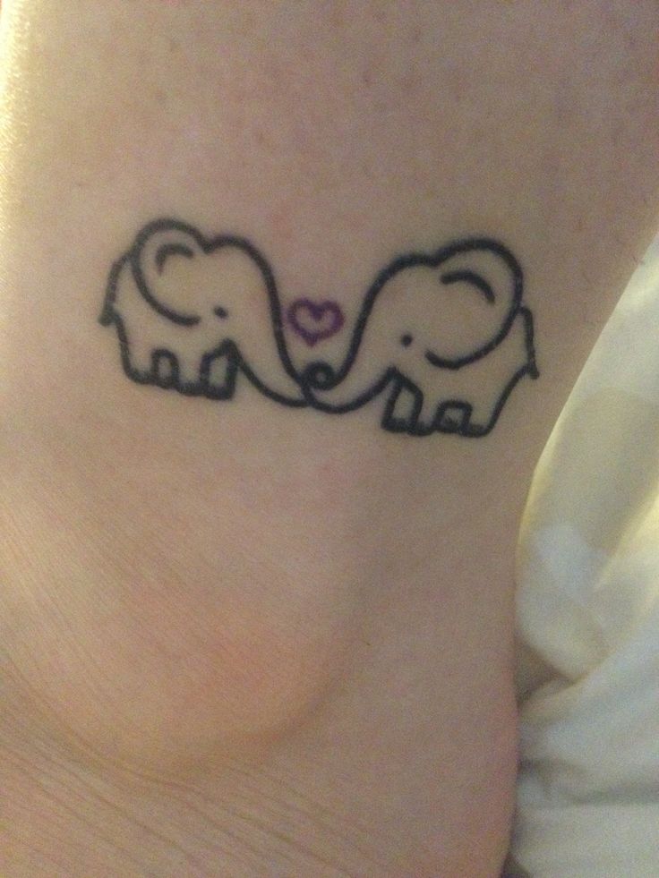 Small Elephant Tattoo