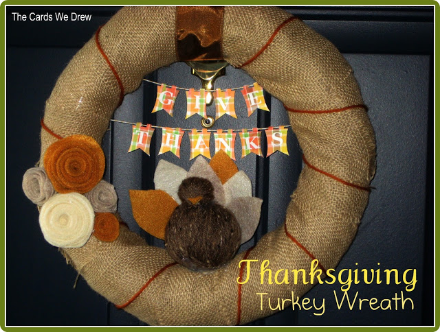 Thanksgiving Turkey Wreath