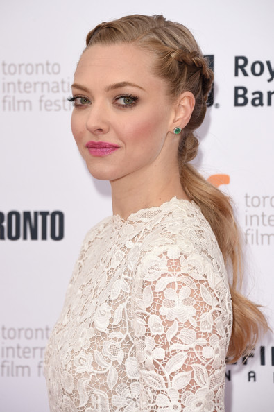 Amanda Seyfried Crown Braid