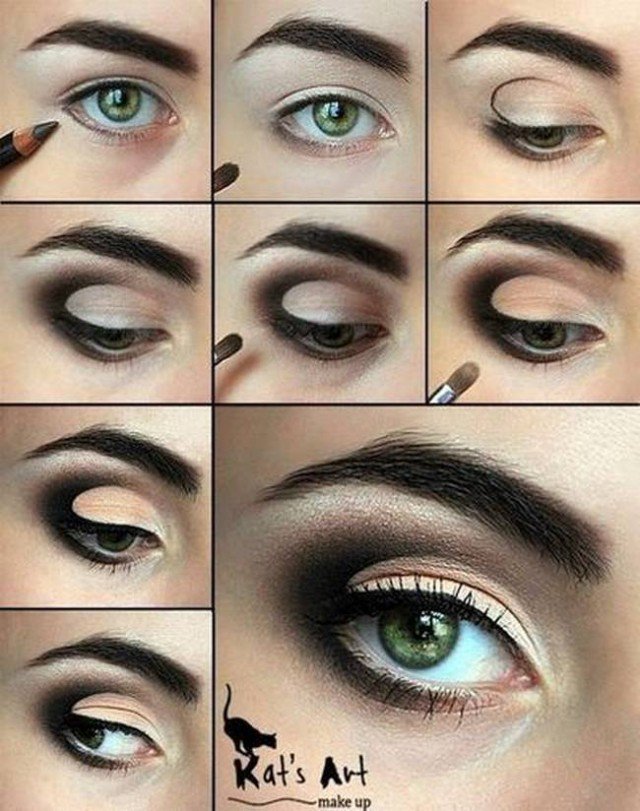 Bronze Eye Makeup