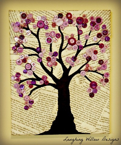 Button Tree Art