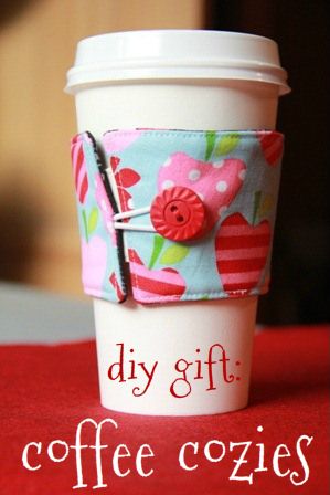 DIY Coffee Cozies