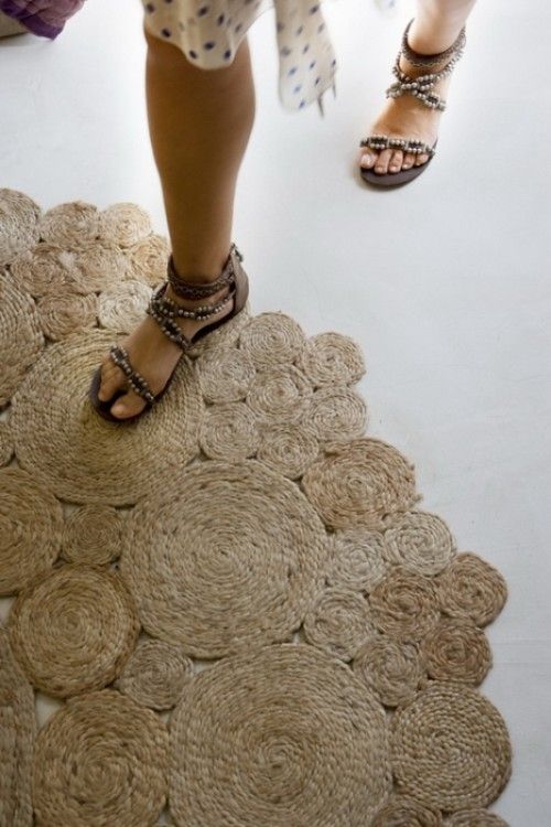 DIY Rustic Rug