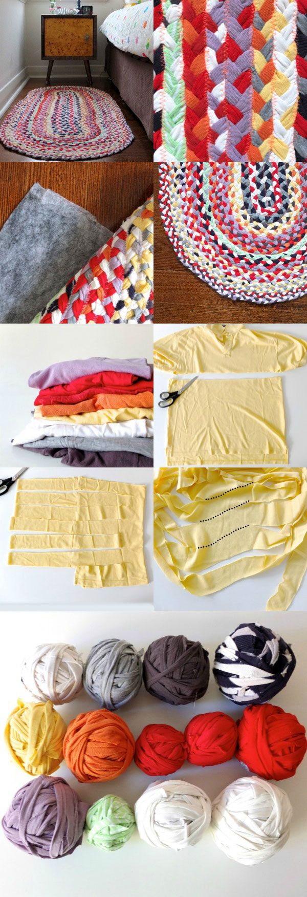 DIY T-shirt Rug