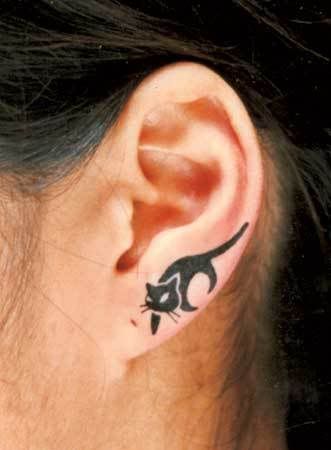 Ear Tattoo