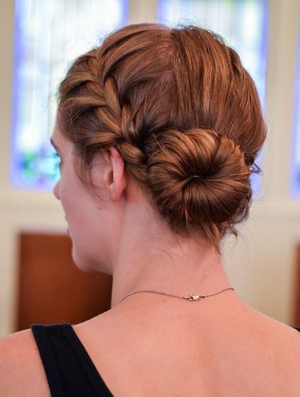 French Braided Bun