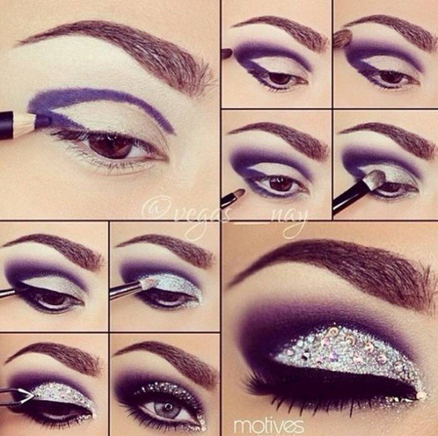 Glitter Eye Makeup