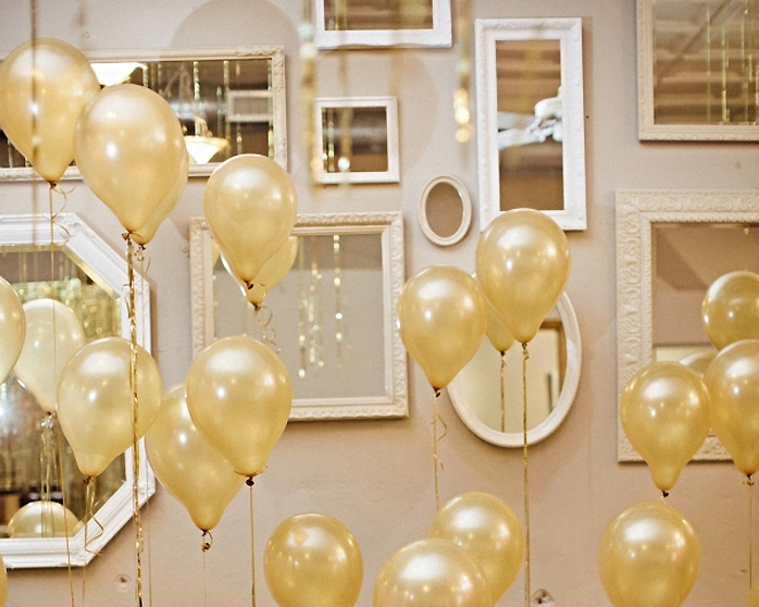 Golden Balloons