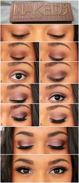 Light Purple Smoky Eyes