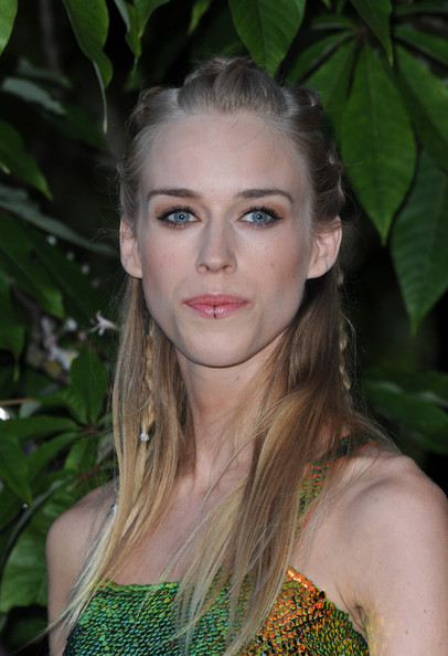 Mary Charteris Long Partially Braided Hair