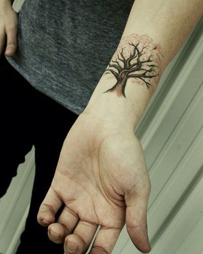 Oak Tree Tattoo