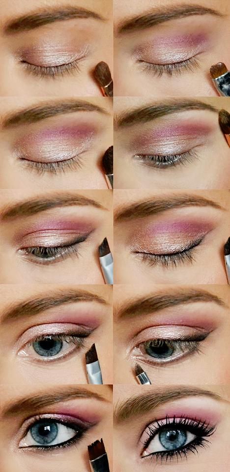 Pink Smoky Eyes