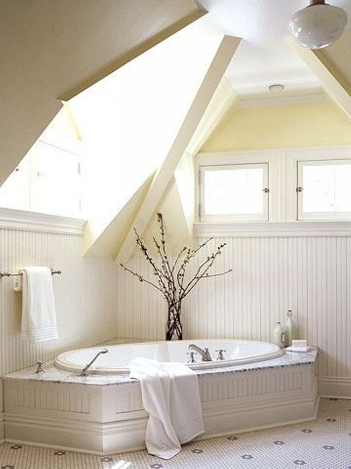 12 Modern Bathroom Designs for Your Attic - Pretty Designs
