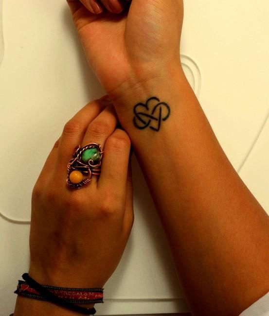 Heart Shape-inspired Tattoo - Pretty Designs